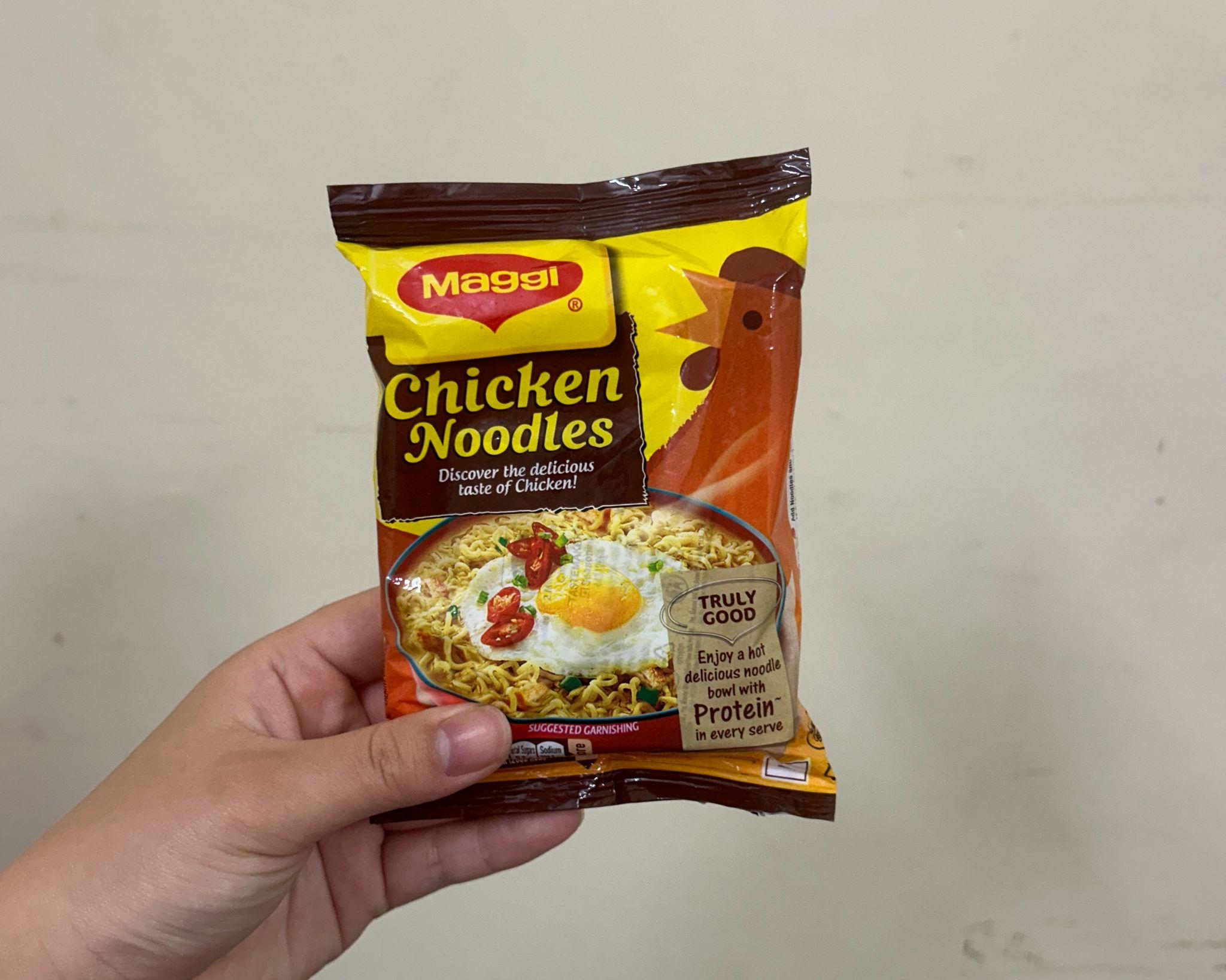 インドのチキンラーメン